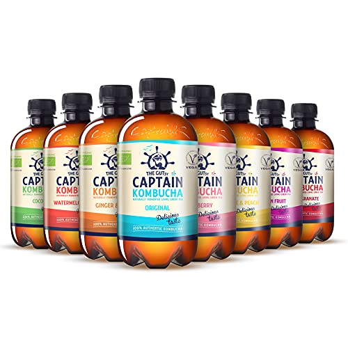 Captain Kombucha Legendary Healthy Drink Kombucha